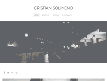 Tablet Screenshot of cristiansolimeno.com